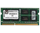 Memory Kingston  1GB DDR3 1066MHz Non-ECC SODIMM CL17 (KVR1066D3S7/1GBK)