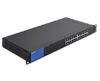 Switch Linksys 24-Port Rackmount Business Gigabit PoE+ (LGS124P)