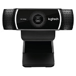 Webcam Logitech Full 1080p High Definition Pro Stream (HD Pro WebCam C922~960-001087)