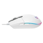 Mouse Logitech Gaming Wired Optical RGB Wave White 6 Buttons 8000dpi (G203 LIGHTSYNC~910-005791)